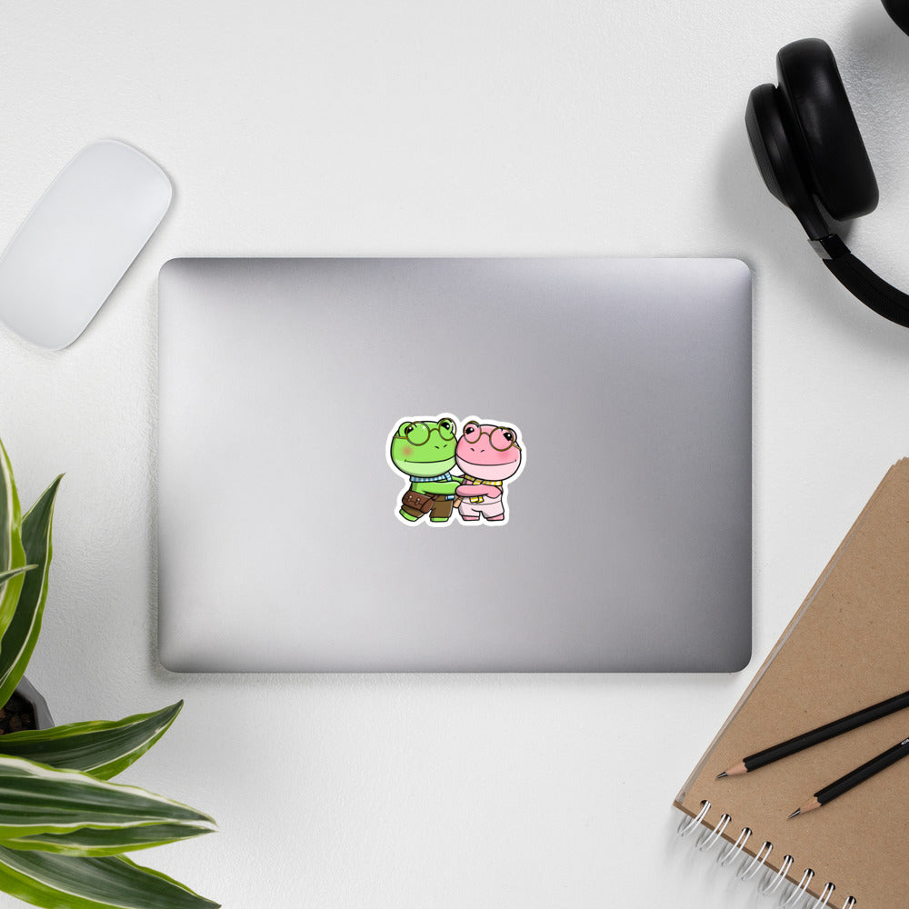 Froggie Love Sticker