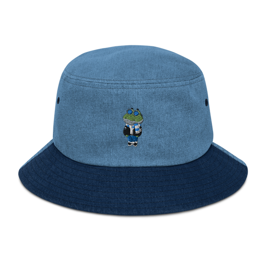 Laffin Dewie Denim Bucket Hat