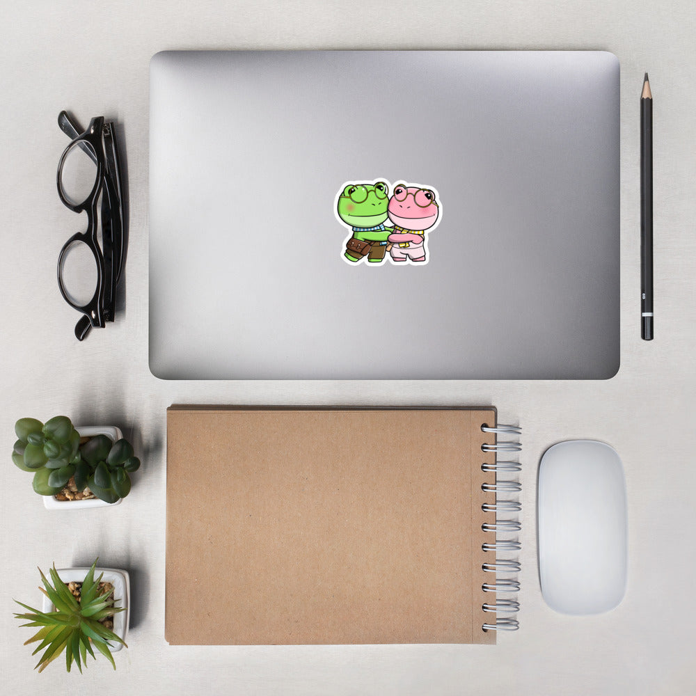 Froggie Love Sticker