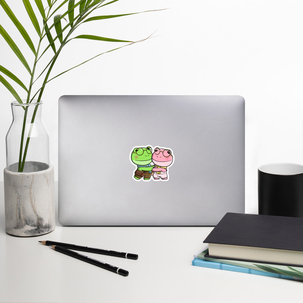 Froggie Love Sticker